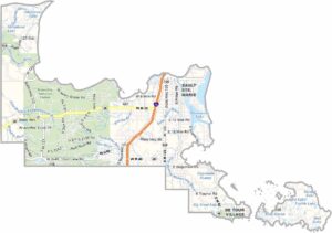 Chippewa County Map, Michigan