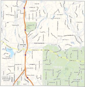 Crawford County Map, Michigan