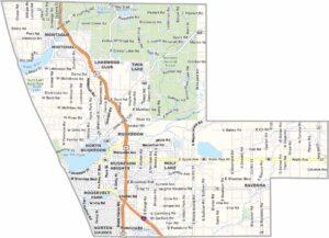 Muskegon County Map, Michigan